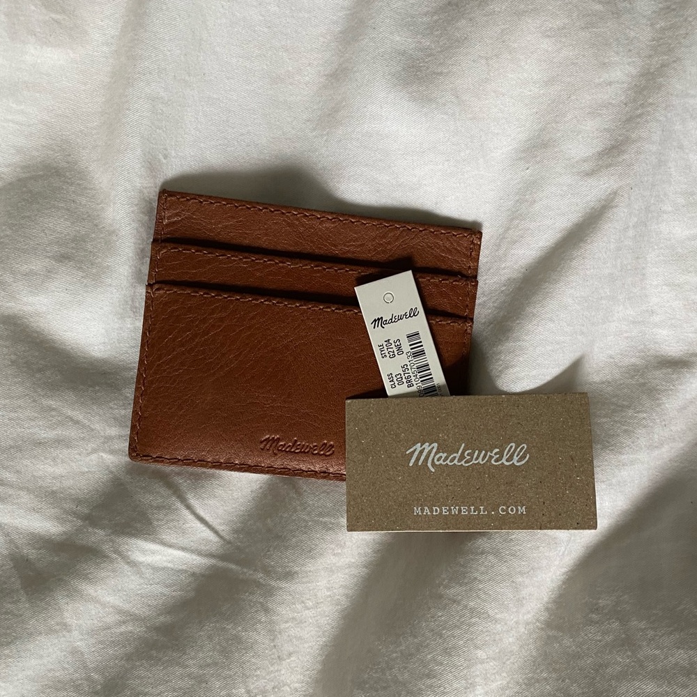 Madewell Leather Card Wallet